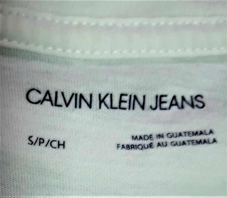 Calvin klein White Ck Logo T-shirt in White for Men  รูปที่ 2