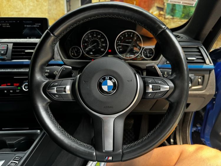 BMW Series 4 2016 420i Sedan เบนซิน เกียร์อัตโนมัติ น้ำเงิน รูปที่ 4