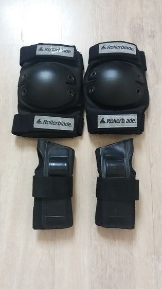 Adult Rollerblade Skate Gear 2 Pack Protective Gear, Knee Pads and Wrist Guard รูปที่ 2