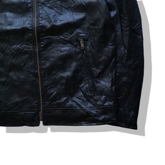 Uniqlo Black Zipper Jacket รอบอก 43” รูปที่ 4