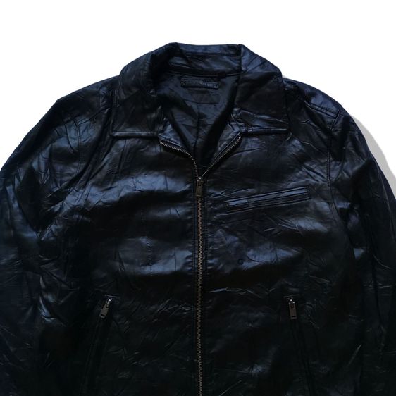 Uniqlo Black Zipper Jacket รอบอก 43” รูปที่ 3