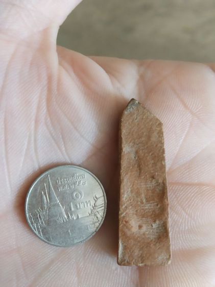 พระเนื้อดิน(พระพิมพ์พระสวรรค์ยืนหรือพระปางลีลากำแพงทุ่งเศรษฐี(280309)(พระใหม่)(ไม่ทราบพระเกจิที่สร้าง))พระบ้านพระเครื่องรางของมงคล รูปที่ 11