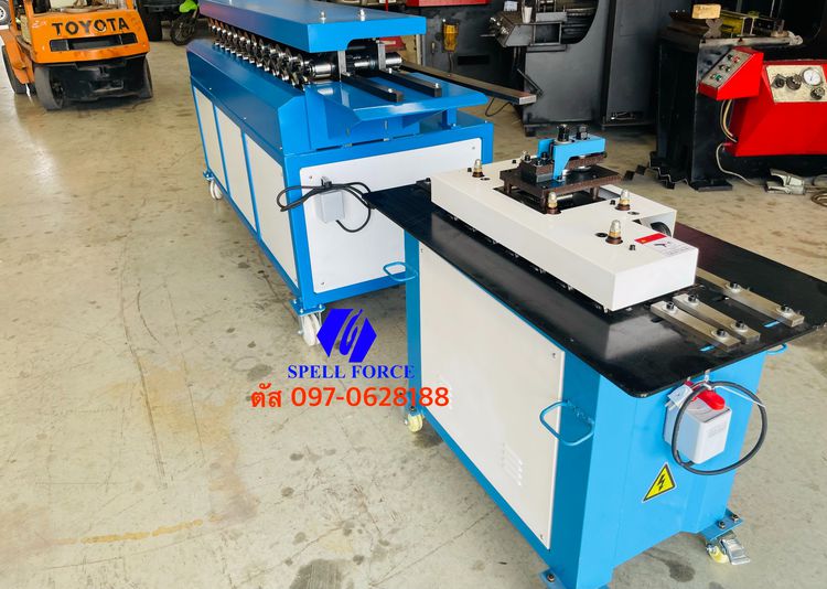 เครื่องรีดดักท์เมท , เครื่องรีดหน้าแปลน เครื่องรีดกิ๊ฟล็อก รูปที่ 3