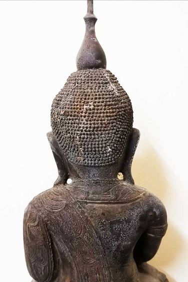 พระบูชา ชานโปร่งพม่า หน้าตัก 9 นิ้ว สูง 23 นิ้ว รูปที่ 11