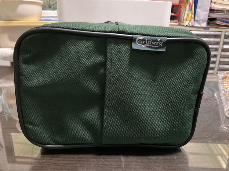 กระเป๋าอเนกประสงค์ Carlsberg ขนาด 6.5x13x19 ซม 50 บาท รูปที่ 2