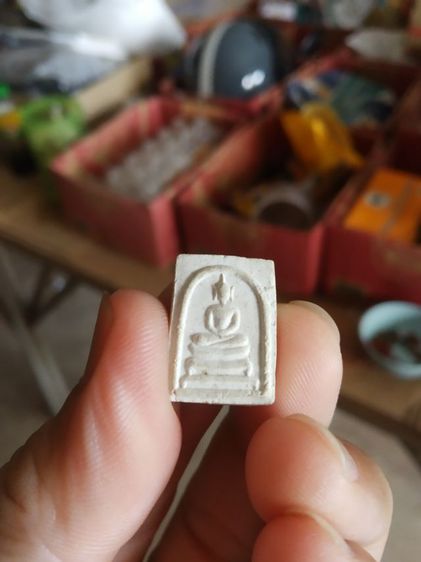 พระเนื้อผงพิมพ์เล็ก(พระสมเด็จคะแนนเกตุมงคลหลังยันต์นะมหาเศรษฐี(พระหลวงปู่โต๊ะวัดประดู่ฉิมพลี)(จังหวัดกรุงเทพฯปี2524))พระเครื่องรางของมงคล รูปที่ 18