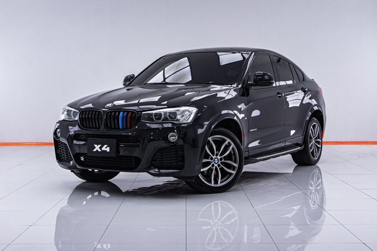 BMW X4 2017 2.0 xDrive20i M Sport 4WD Sedan เบนซิน ไม่ติดแก๊ส เกียร์อัตโนมัติ ดำ รูปที่ 4