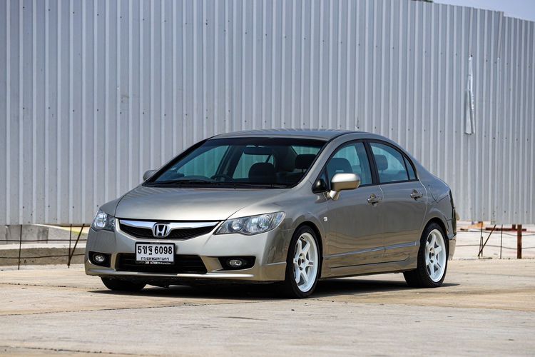 Honda Civic 2010 1.8 S i-VTEC Sedan เบนซิน ไม่ติดแก๊ส เกียร์อัตโนมัติ บรอนซ์ทอง