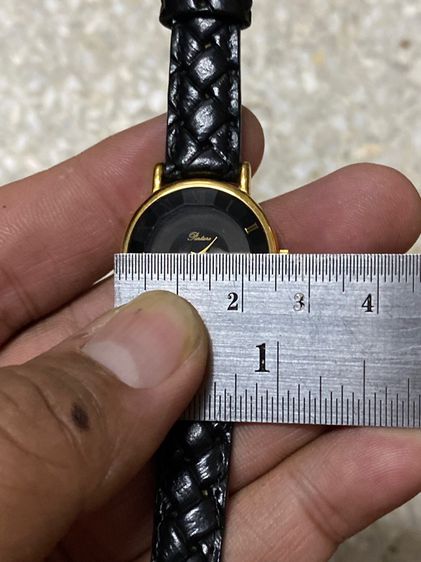 นาฬิกายี่ห้อ PARTURE  ควอทซ์ เจแปน ของแท้มือสอง ทองหนาสวย สายเปลี่ยนใหม่ 650฿ รูปที่ 6