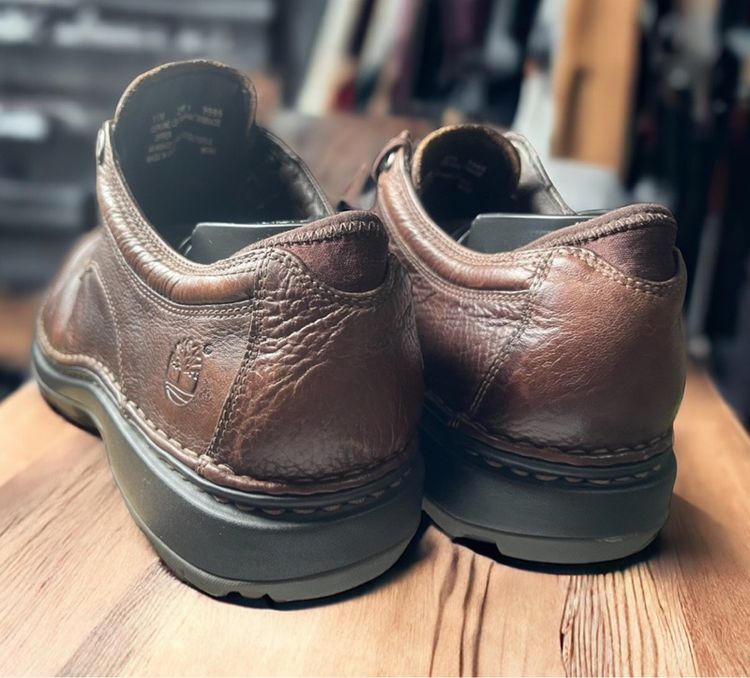 🇺🇸 Timberland Brown BSFP Support Men's Casual Brown Leather Shoes 🔥 รูปที่ 6