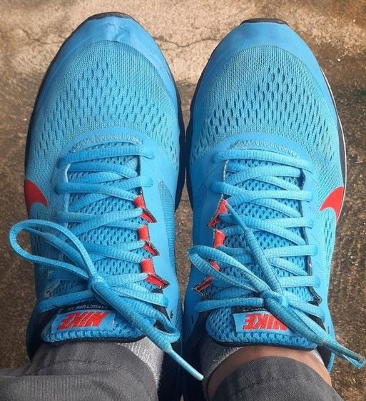 รองเท้า Nike Zoom Structure สีฟ้า Size 42.5 ความยาว 27 ซม. รูปที่ 12