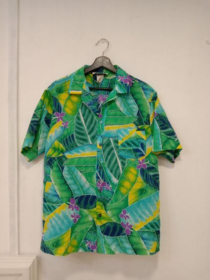 เสื้อฮาวายวินเทจ Hilo Hattie มือสอง size L made in hawaii