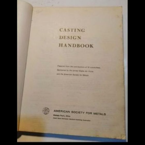 หนังสือ​หล่อ​โลหะ​ Casting​ ​design​ ​Handbook​ รูปที่ 6