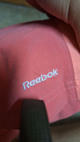 กางเกงขาสั้นผ้าร่ม Reebok แท้ๆ สีชมพู เอว 30- 40 นิ้ว มือสองสภาพดี รูปที่ 2