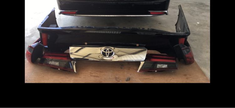 กันชนหน้าvellfire 20 แม็กขอบ18 5รู 114 ขายแม็กมือสอง รูปที่ 5