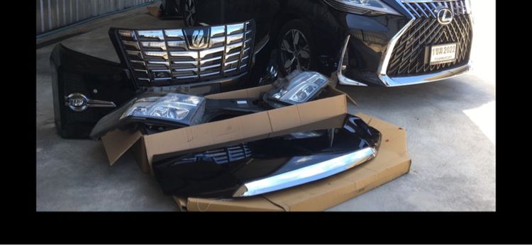 กันชนหน้าvellfire 20 แม็กขอบ18 5รู 114 ขายแม็กมือสอง รูปที่ 6
