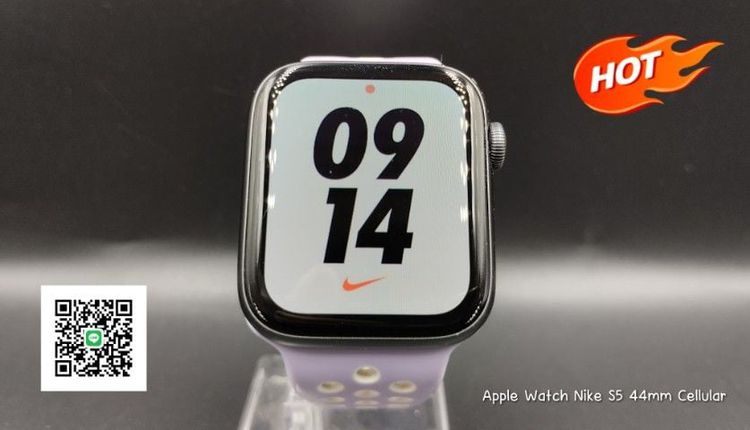 สแตนเลส Apple Watch Series 5 Nike 44mm Cellular มือสอง พิกัดบางพลี สมุทรปราการ