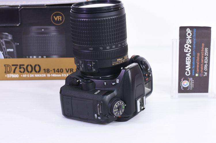 รุ่นใหม่สุด Nikon D7500 Lens 18-140mm. 4K WiFi ไม่มีตำหนิ ของแถมเยอะ  รูปที่ 13