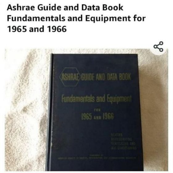 ตำราเครื่อง​ปรับอากาศ​วินเทจจากอเมริกา​ASHRAE​GUIDE​AND​DATA​BOOK​1965​ รูปที่ 7