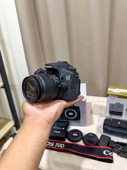Canon EOS 70D พร้อม Lens Cannon 18-55 IS สภาพหล่อๆ พร้อมของแถม ให้หมดไม่มีกั้ก สอบถามได้นะครับ รูปที่ 16