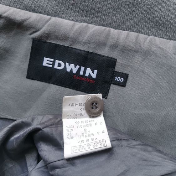 Edwin Grey Full Zipper Jacket รอบอก 45” รูปที่ 6