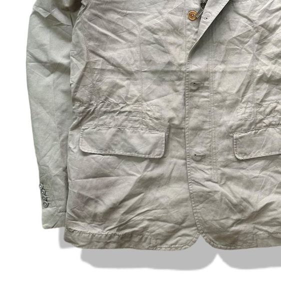 Massimo Dutti Light Brown Cloth Jacket รอบอก 46”  รูปที่ 9