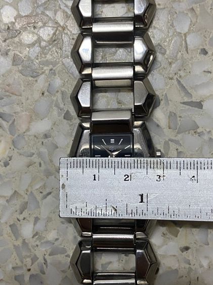 นาฬิกายี่ห้อ LYN  ควอทซ์  ของแท้มือสอง สแตนเลสทั้งเรือน หนาหนัก สายยาว 6 นิ้ว  900฿ รูปที่ 8