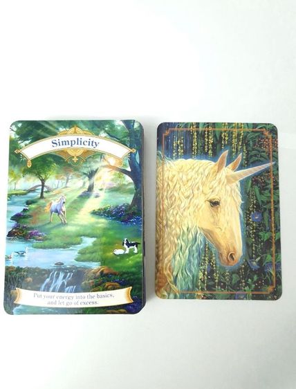 ไพ่ออราเคิล Magical Unicorns Oracle Cards 44 ใบ แท้ งานพิมพ์ Hong Kong รูปที่ 7