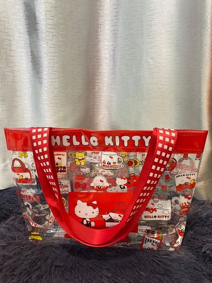 กระเป๋าหิ้ว Hello Kitty น้องน่ารักสุดๆ วัสดุ PVC หนา ทนทาน ใช้งานได้นาน รูปที่ 2
