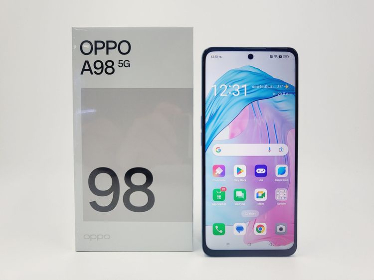  OPPO A98 5G 8-256GB  Dreamy Blue  รูปที่ 4