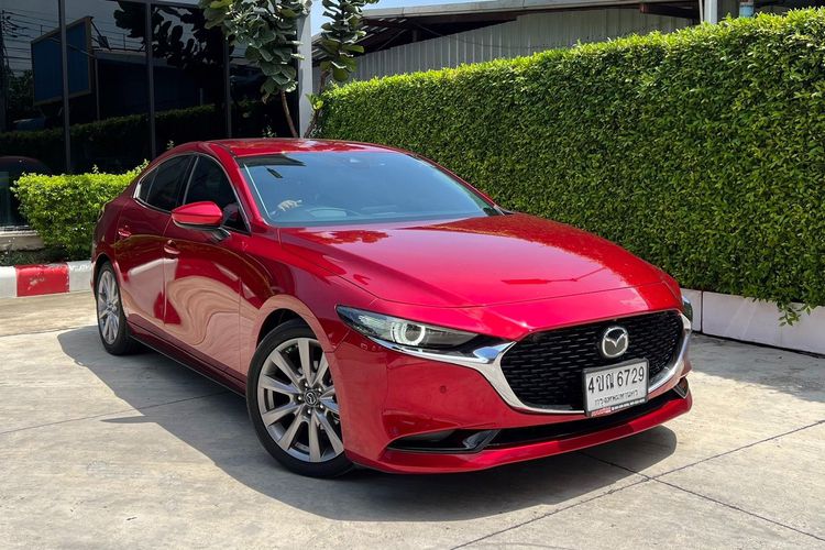 Mazda Mazda3 2019 2.0 SP Sedan เบนซิน ไม่ติดแก๊ส เกียร์อัตโนมัติ แดง