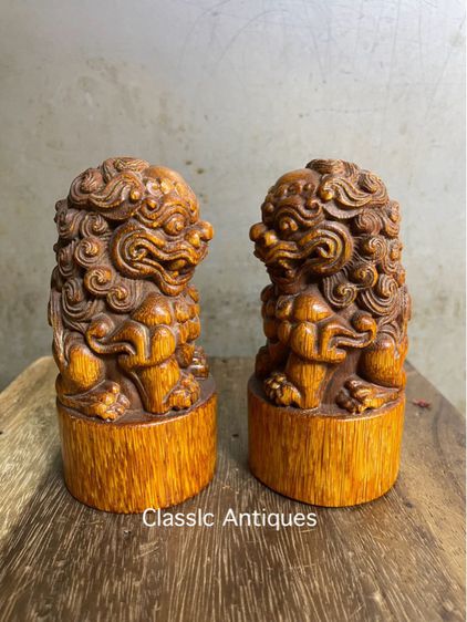 ตราประทับสิงห์ แกะสลัก รูปที่ 2