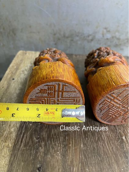 ตราประทับสิงห์ แกะสลัก รูปที่ 9