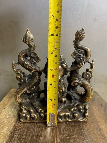 มังกร คู่ทองเหลืองกลาง รูปที่ 8