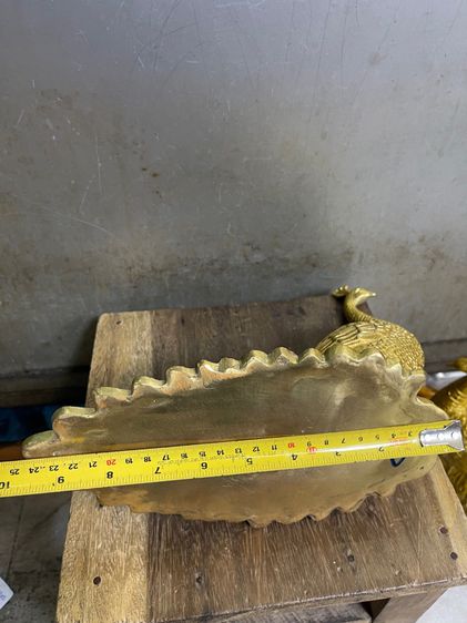 นกยูง ทองเหลือง กะไหล่ทองA1 รูปที่ 11