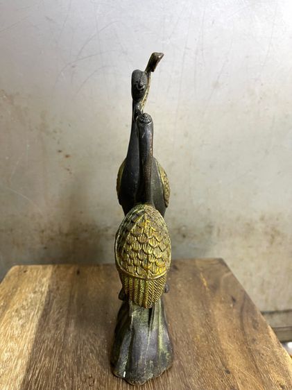 นกกระเรียน คู่ทองเหลืองสะสม รูปที่ 5