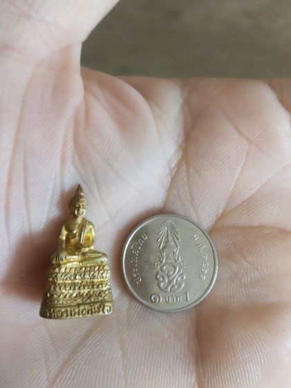 พระเนื้อกะไหล่ทองพิมพ์เล็ก(พระรูปหล่อพระหลวงพ่อทันใจ(วัดพระธาตุดอยสุเทพ)(จังหวัดเชียงใหม่))พระบ้านพระเครื่องรางของมงคล รูปที่ 11