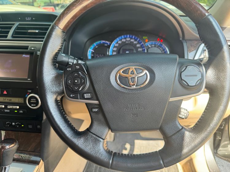 Toyota Camry 2014 2.5 Hybrid Sedan ไฮบริด ไม่ติดแก๊ส เกียร์อัตโนมัติ เทา รูปที่ 4