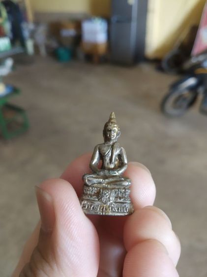 พระเนื้อกะไหล่ทองพิมพ์เล็ก(พระรูปหล่อพระประจำวันพฤหัสบดี(ไม่ทราบอายุไม่ทราบพระเกจิที่สร้าง))พระบ้านพระเครื่องรางของมงคล รูปที่ 5