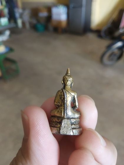 พระเนื้อกะไหล่ทองพิมพ์เล็ก(พระรูปหล่อพระประจำวันพฤหัสบดี(ไม่ทราบอายุไม่ทราบพระเกจิที่สร้าง))พระบ้านพระเครื่องรางของมงคล รูปที่ 7
