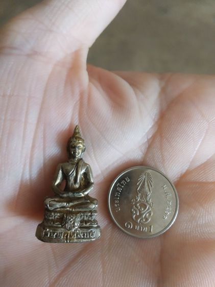 พระเนื้อกะไหล่ทองพิมพ์เล็ก(พระรูปหล่อพระประจำวันพฤหัสบดี(ไม่ทราบอายุไม่ทราบพระเกจิที่สร้าง))พระบ้านพระเครื่องรางของมงคล รูปที่ 8