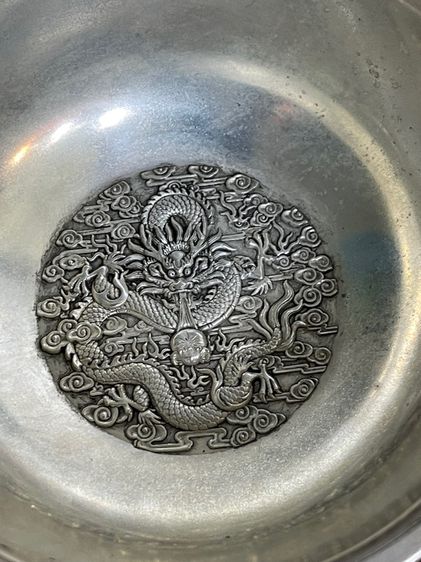 ถ้วยน้ำชา มังกรกะไหล่เงินA3 รูปที่ 6