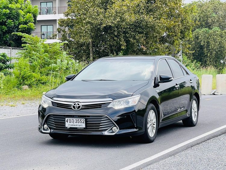 Toyota Camry 2017 2.0 G Sedan เบนซิน ไม่ติดแก๊ส เกียร์อัตโนมัติ ดำ รูปที่ 1