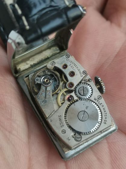 นาฬิกา​ Vintage Wyler Incassable​ หายากมาก​ ราคาดีที่สุดครับ รูปที่ 11