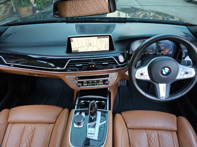 BMW Series 7 2021 730Ld Sedan ดีเซล ไม่ติดแก๊ส เกียร์อัตโนมัติ ดำ รูปที่ 4