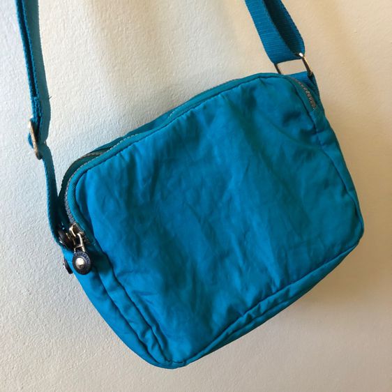 กระเป๋าสะพายสีฟ้าอมเขียวน้ำทะเล รูปที่ 2