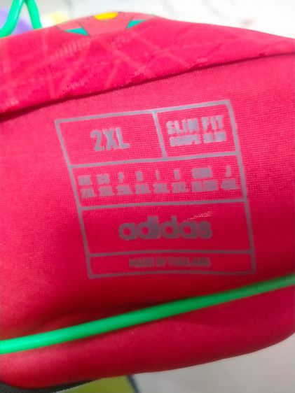 เสื้อแมนยู สีแดง Size 2XL รอบอก 48 งานป้าย ไทยแท้ Adidas  จับรางวัลมาได้ยังไม่ได้ใส่เลย ต้องการปล่อยหาคนที่ที่ชอบใจรัก รูปที่ 9
