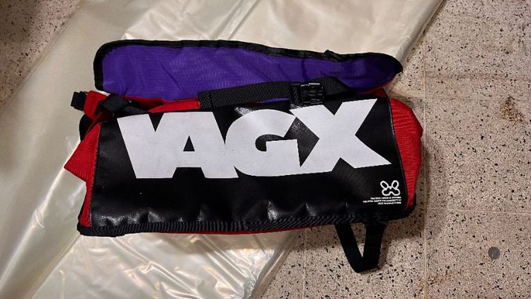 กระเป๋าแมสเซนเจอร์ vagx สภาพดี ภายในผ้าล่ม ด้านนอกผ้า cordura มีสายล็อกเอว  รูปที่ 4