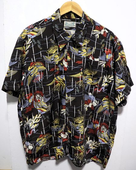 Wrangler (เสื่้อฮาวาย งานญี่ปุ่น hawaii aloha shirt japan)  รูปที่ 5