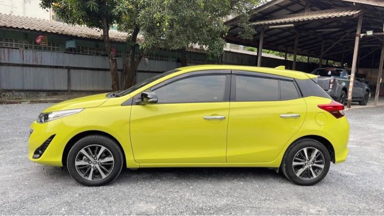 Toyota Yaris 2019 1.2 G Sedan เบนซิน ไม่ติดแก๊ส เกียร์อัตโนมัติ เหลือง รูปที่ 4